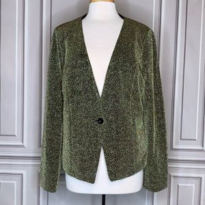 Forever 21+ gold blazer. Size 1X.